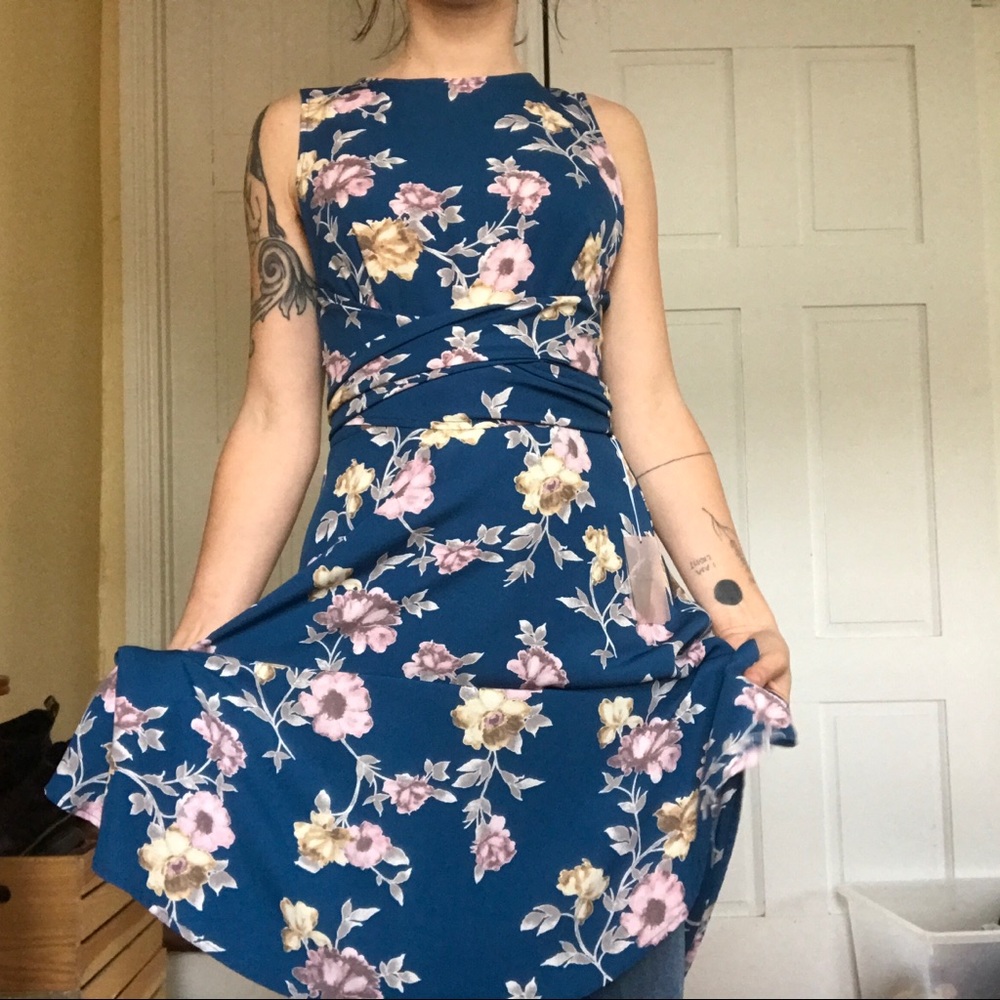 forever 21 floral contemporary dress